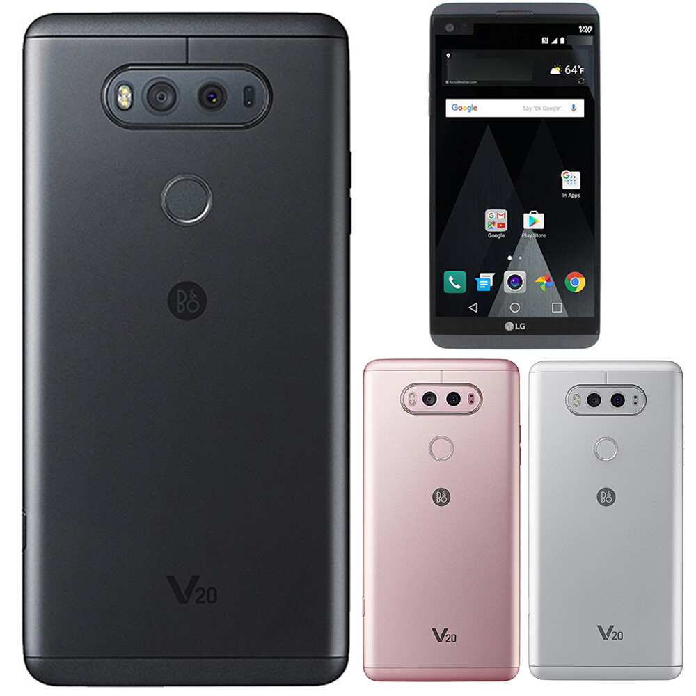 Original LG V20 4GB+64GB ROM H910 H918 VS995 LS997 US996 F800 16MP Smartphone