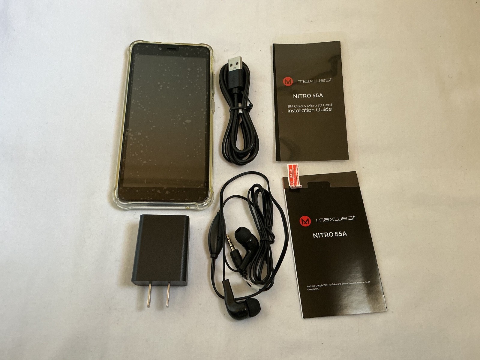 Maxwest Nitro 55A Android Smartphone GSM Unlocked Dual SIM