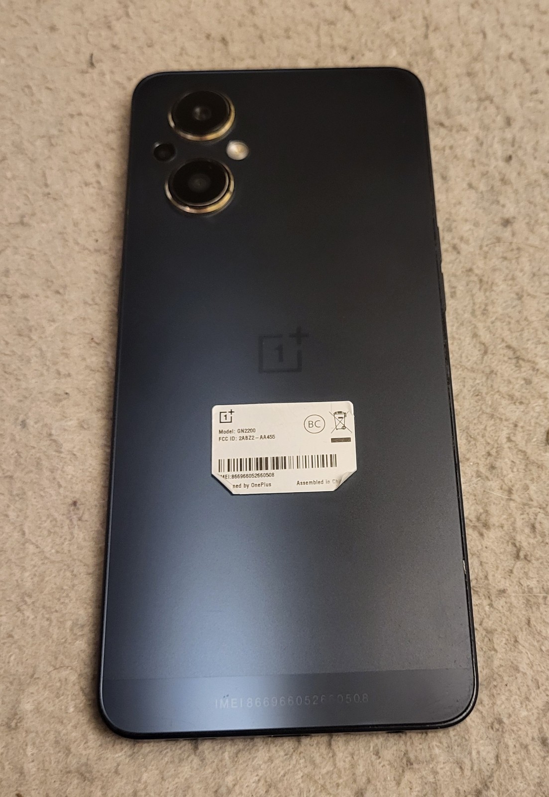 OnePlus Nord N20 5G 128GB GN2200 T-Mobile Unlocked – Excellent Condition