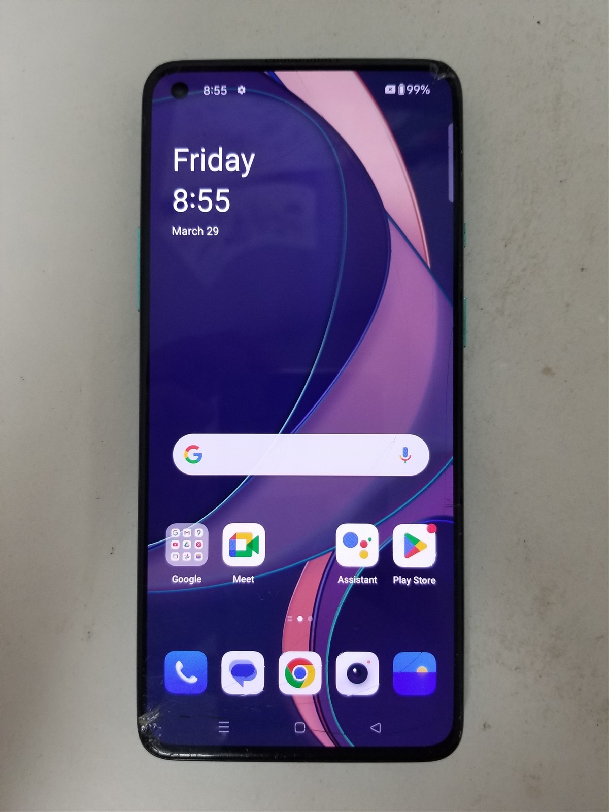 OnePlus 8T 256GB Green KB2007 (T-Mobile) Damaged zD2962