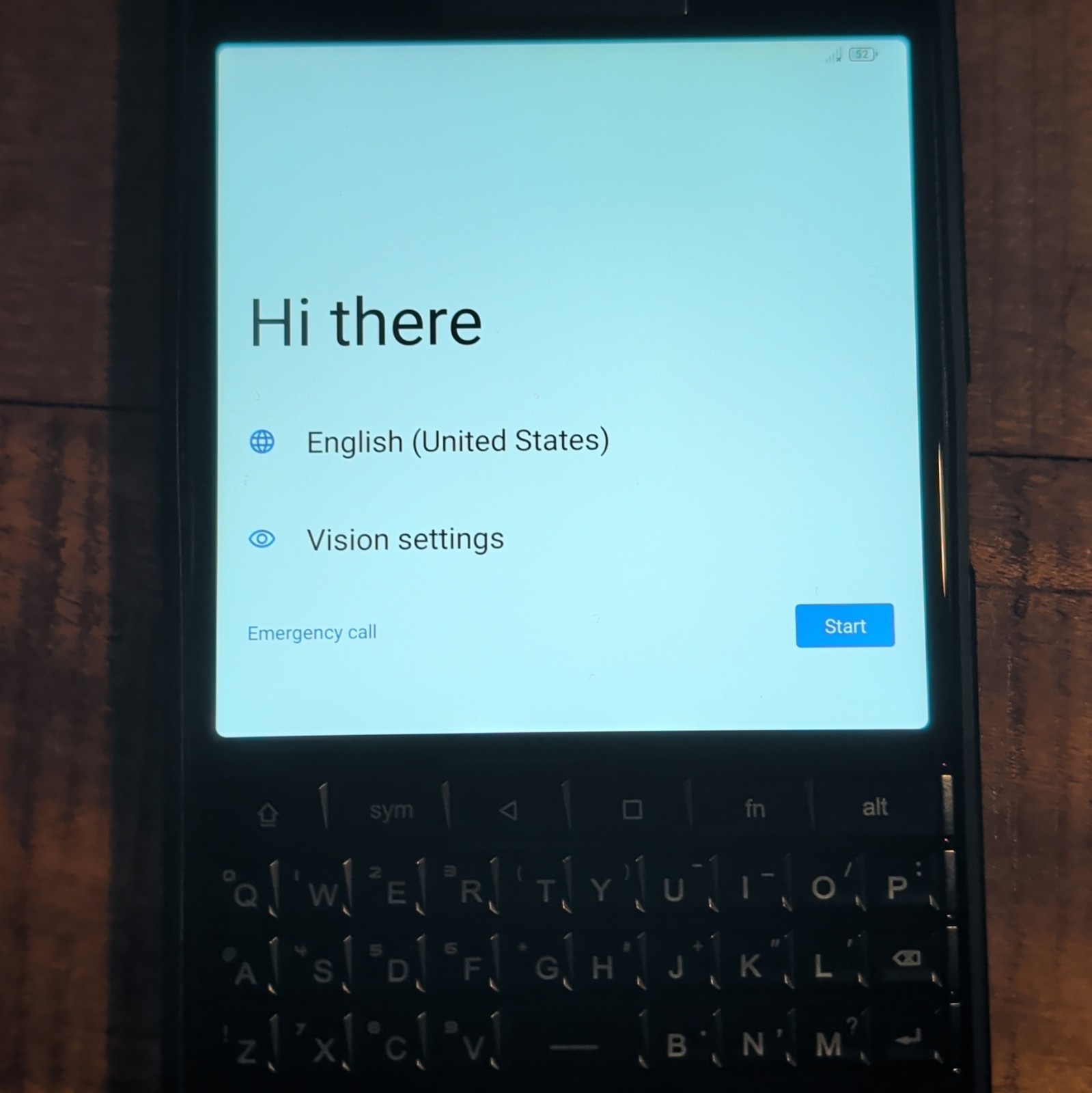 Unihertz titan 2 keyboard phone