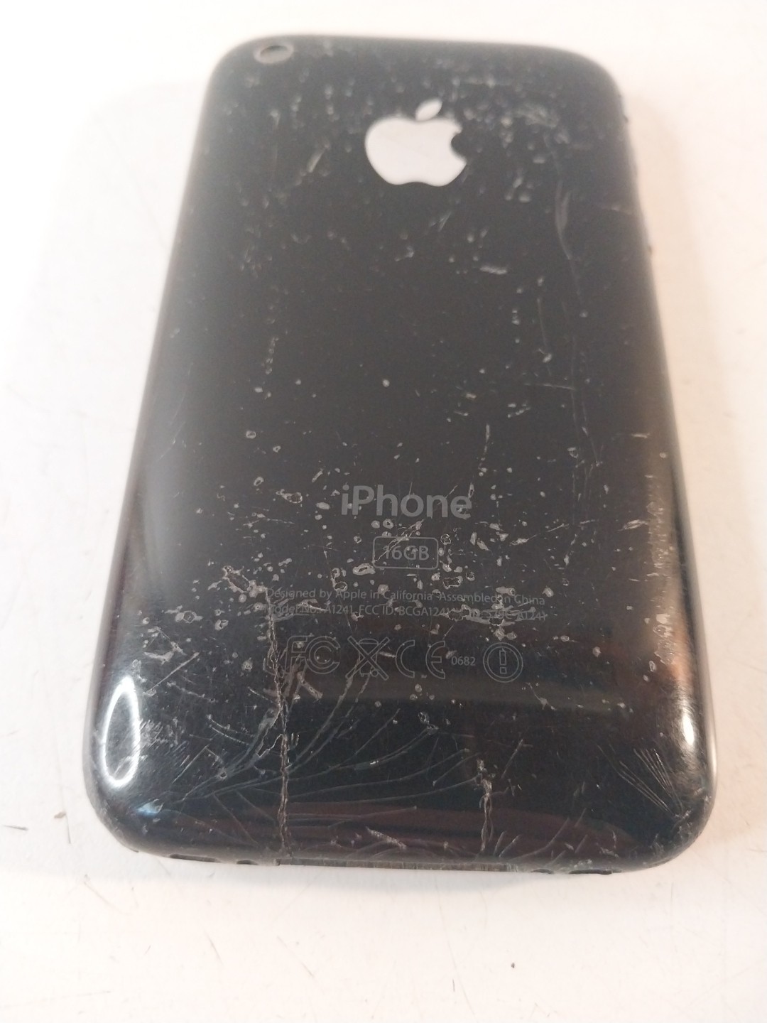 ​iPhone A1241 Smartphone 16GB Black PARTS REPAIR Vintage Apple