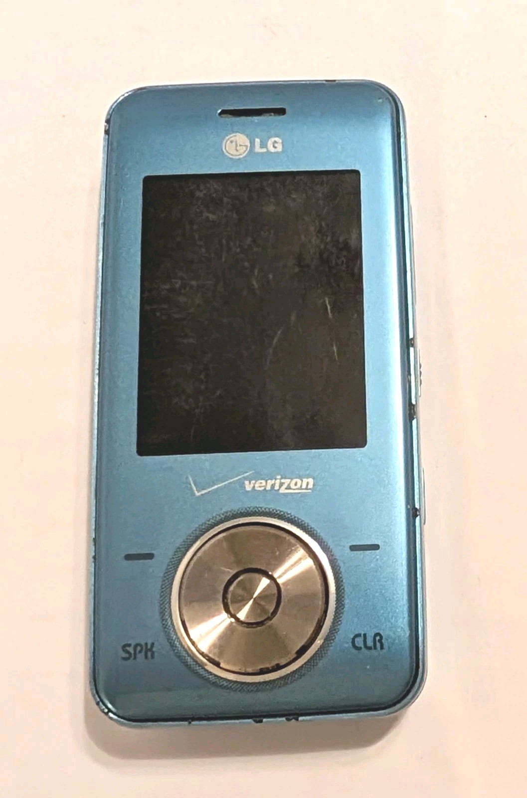 Vtg LG Chocolate 2 II Ice Mint Blue Verizon Slider Phone w/Battery VX8550 RARE