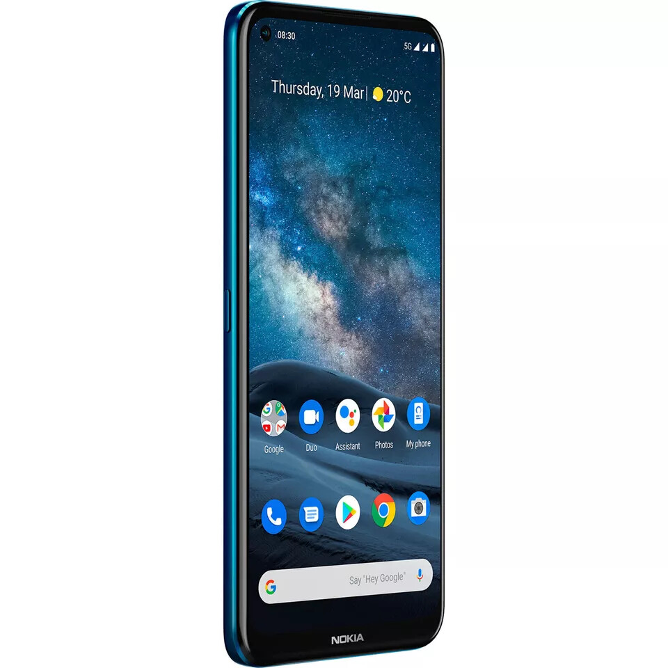 Nokia 8.3 5G 64GB Factory Unlocked Dual SIM 6.81″ 64MP Phone Moderate Condition