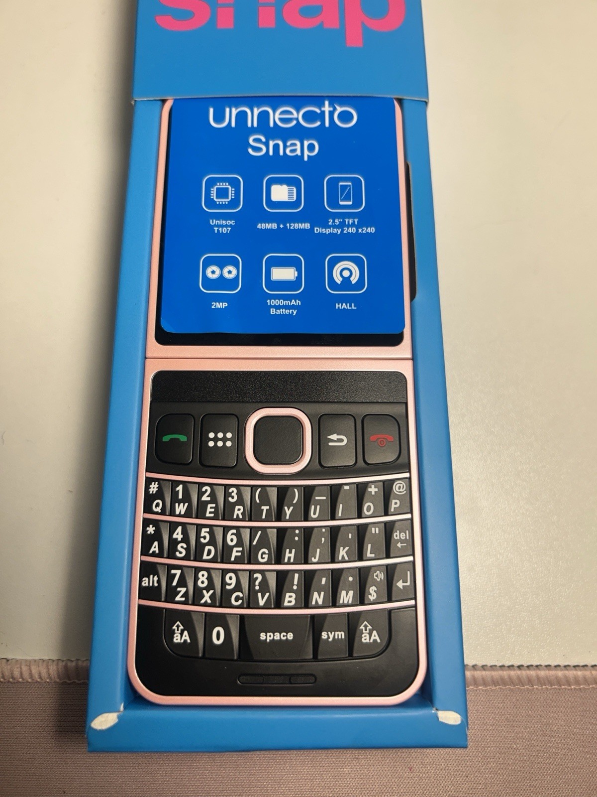 Unnecto Snap- Pink- NEW/ Open Box
