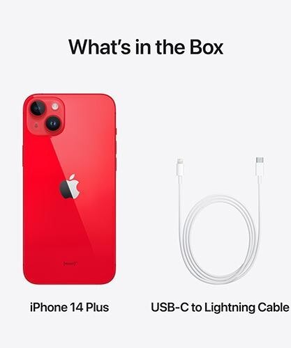 Apple iPhone 14 Plus (PRODUCT)RED – 128GB (Unlocked)