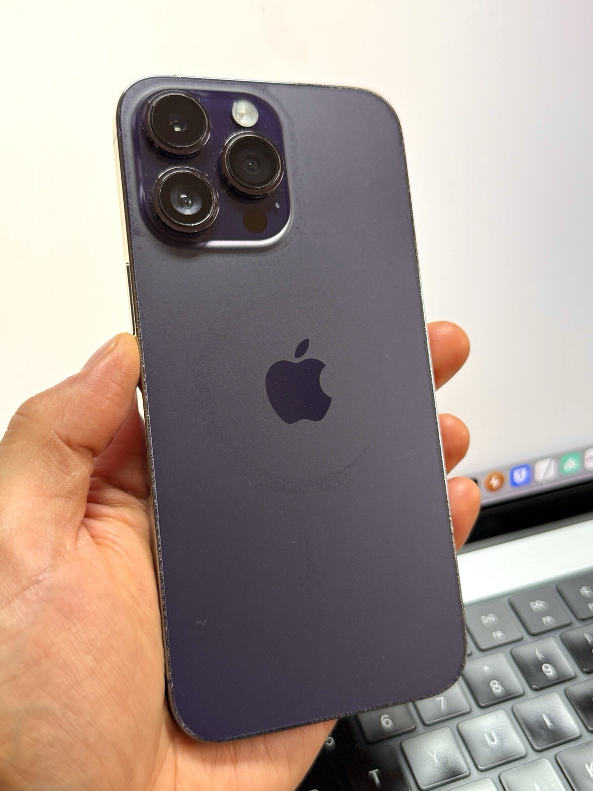 Apple iPhone 14 Pro Max Factory Unlocked Deep Purple 128GB #24636
