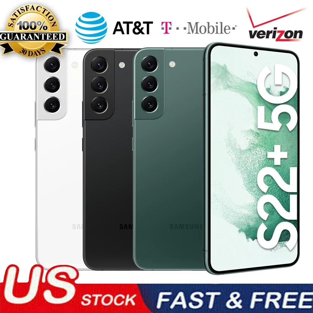 NEW Samsung Galaxy S22 5G S901U1 128/256GB Factory Unlocked GSM+CDMA All Carrier