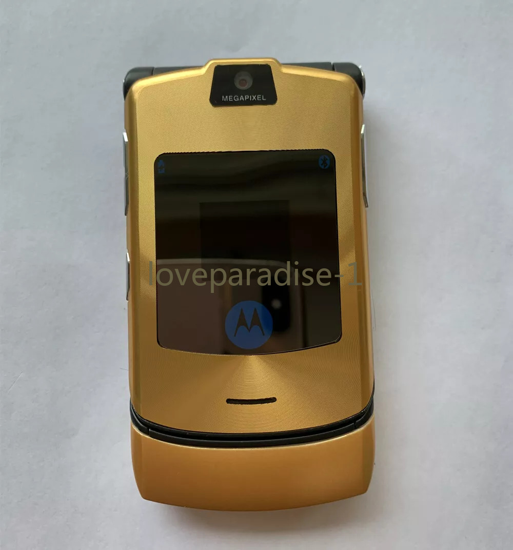 Limited Edition Motorola Razr V3i DOLCE GABBNNA Unlocked Flip Mobile Phone