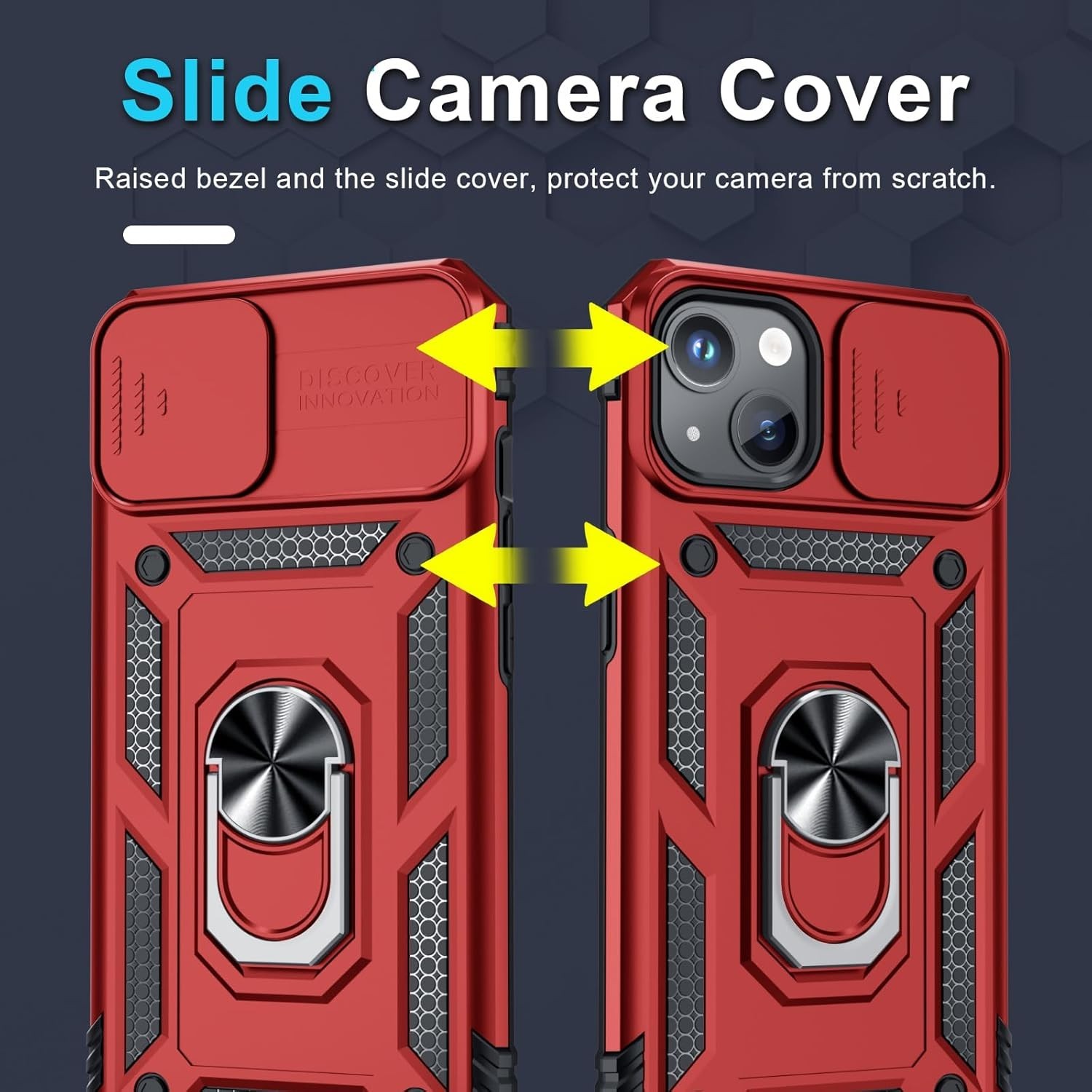 Case for iPhone 12 & 12 Pro Phone Cover Heavy Duty Shockproof Full Body Purple