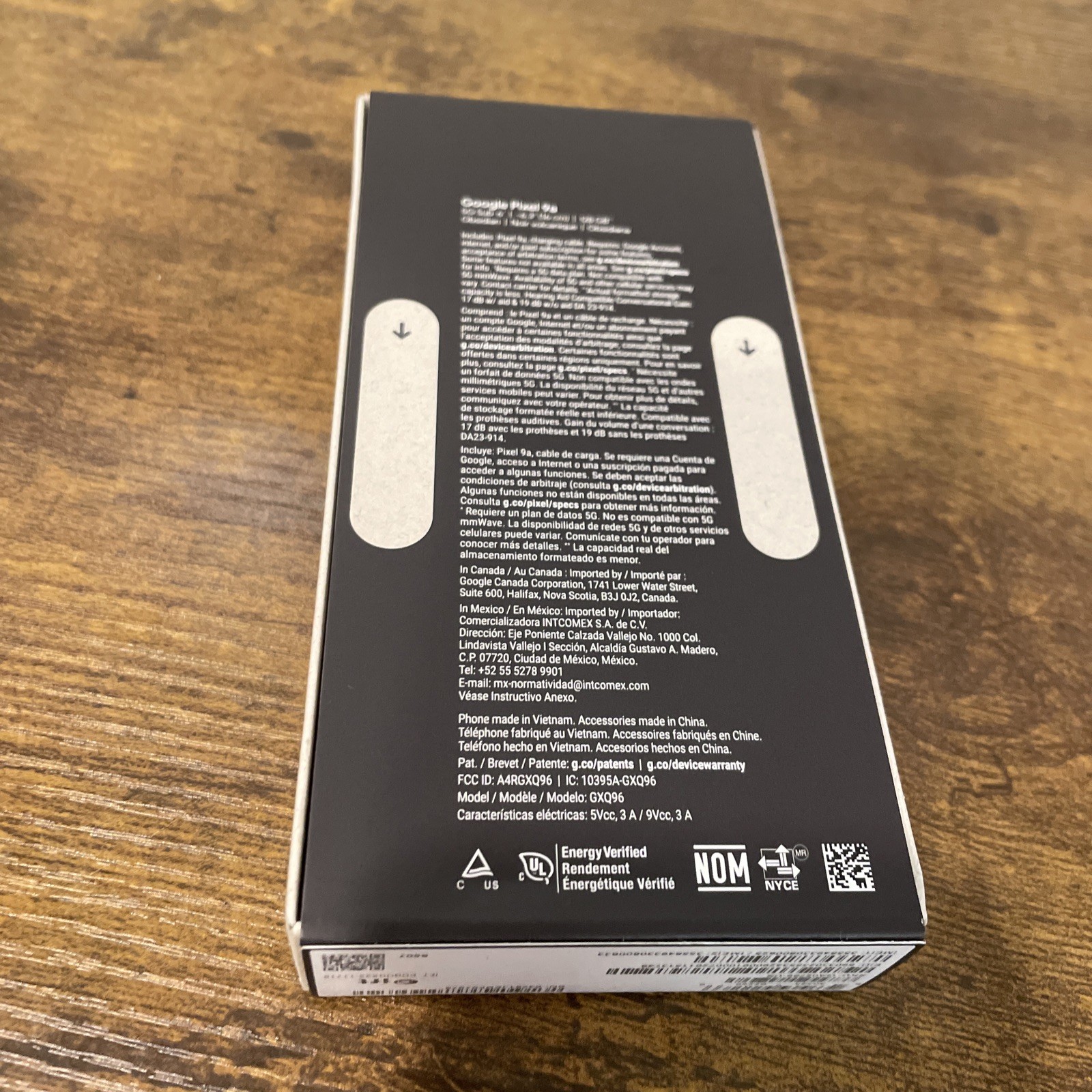 Factory Sealed Google Pixel 9a 128GB Obsidian Unlocked No GT read Description G7