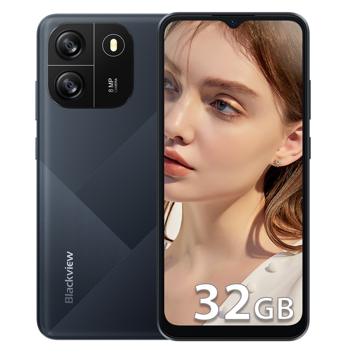 Blackview WAVE 6C 4G Smartphone 4GB+32GB 6.5″ Android 13 5100mAh Face Unlocked