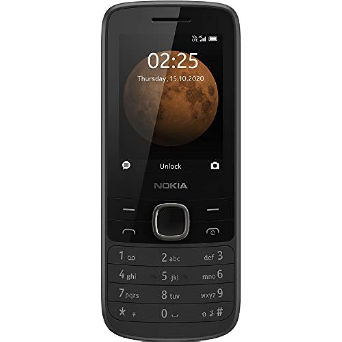 Original Nokia 225 4G FM radio Bluetooth 0.3MP 2.4″ Dual SIM Mobile Phone