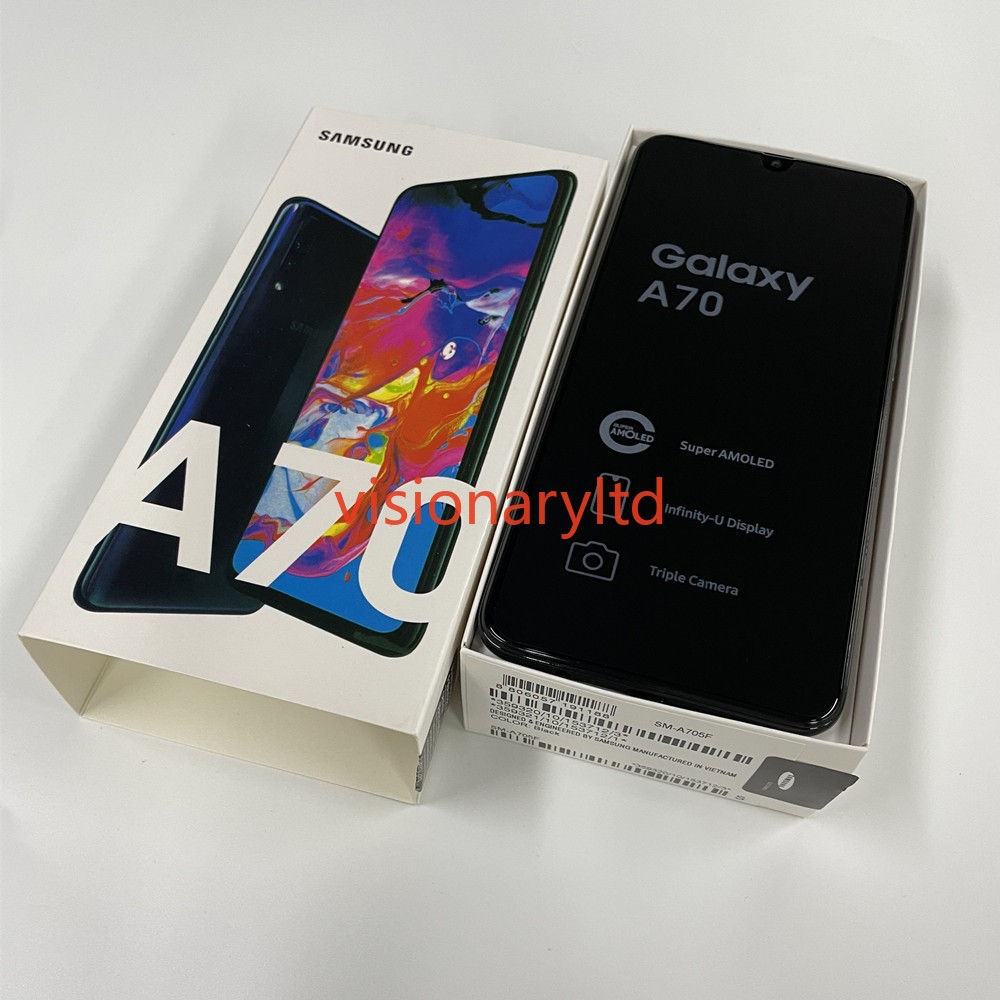 Samsung Galaxy A70 SM-A705FN/DS Dual SIM 128GB Unlocked Smartphone- New Unopened