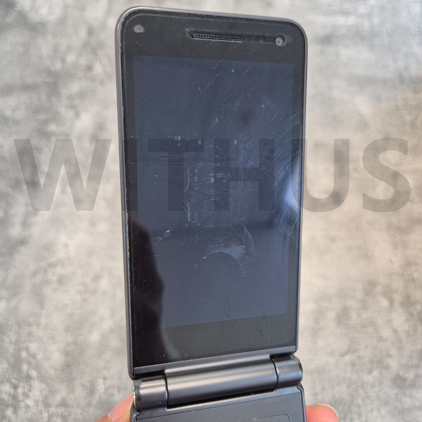 [CLEARANCE] Samsung Galaxy Folder2 32G SM-G160N Unlocked LTE 2021.ver_Grey