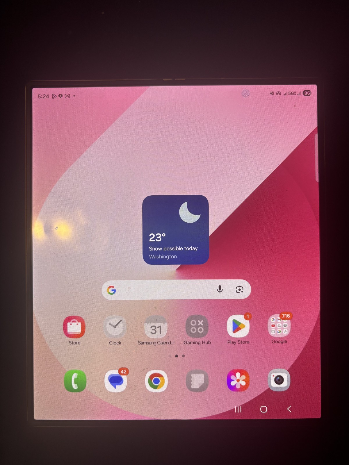 Samsung Galaxy Z Fold6 verizon unlocked – 512 GB – Pink