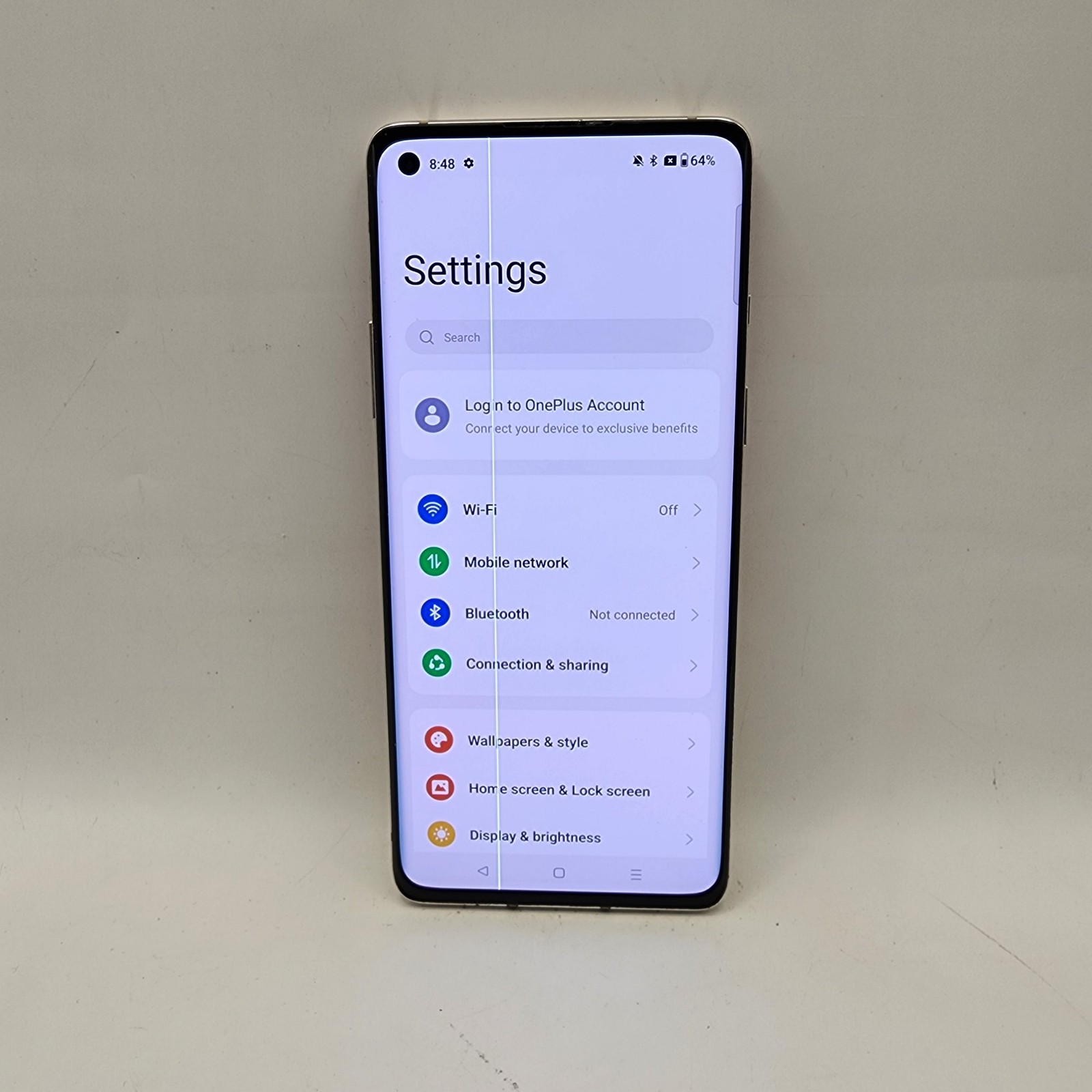 OnePlus 8 5G IN2017 128GB Intersteller Glow (T-Mobile/Unlocked)
