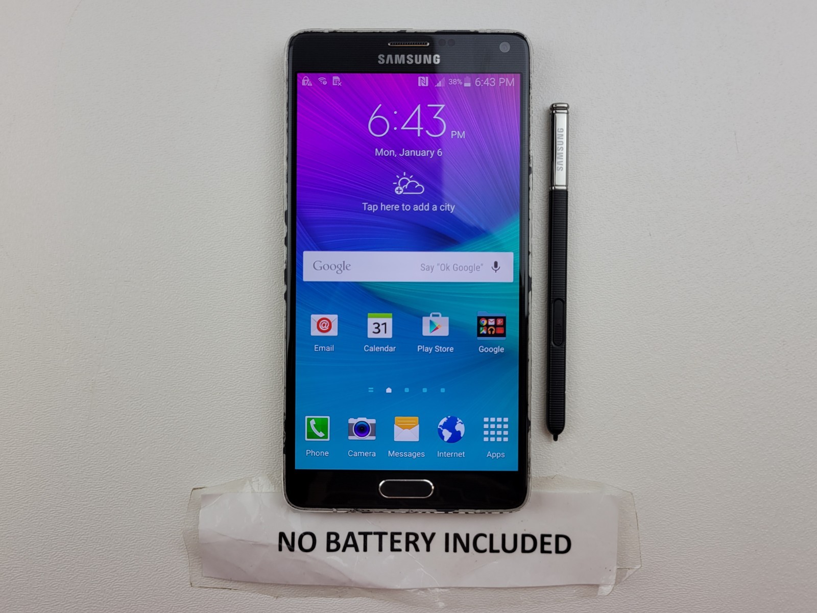 Samsung Galaxy Note 4 (SM-N910A) 32GB (AT&T) Smartphone – Clean IMEI – H1570