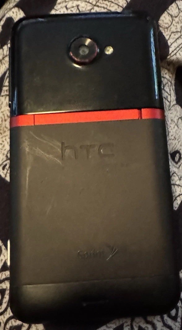 HTC EVO Design 4G 8GB Black (Sprint) Very Good Used Fast Ship One Crack!!