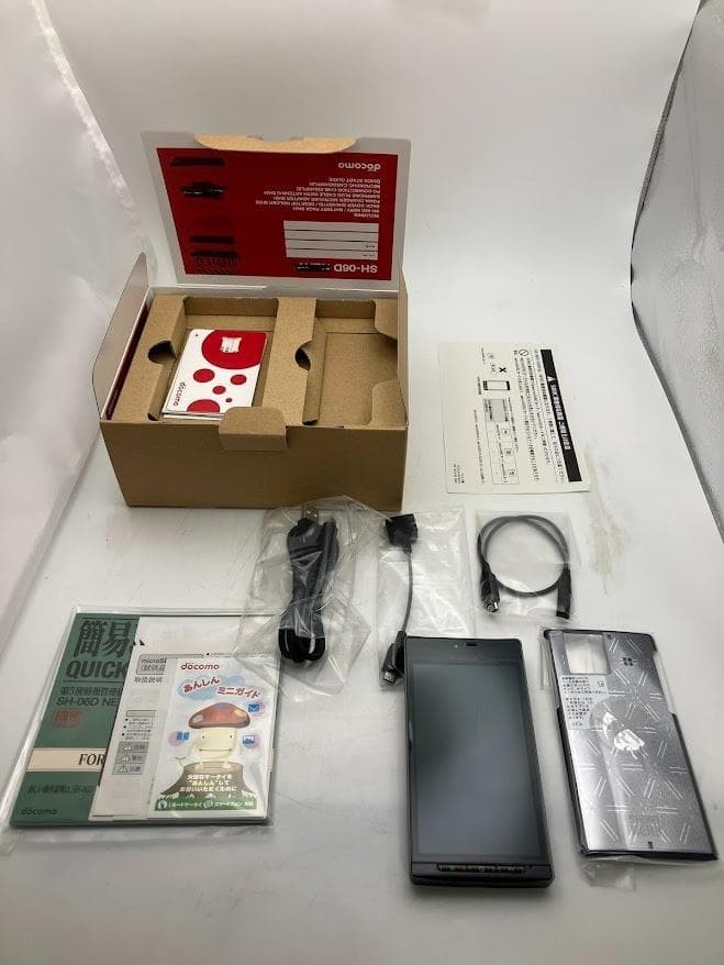 SHARP SH-06D NERV docomo Limited Edition Model Evangelion Mobile Phone JAPAN