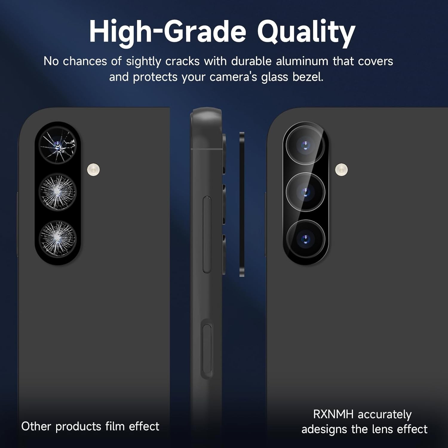 2PCS Screen Protector & Camera Lens for Samsung Galaxy A55/A35 5G Anti-Spy