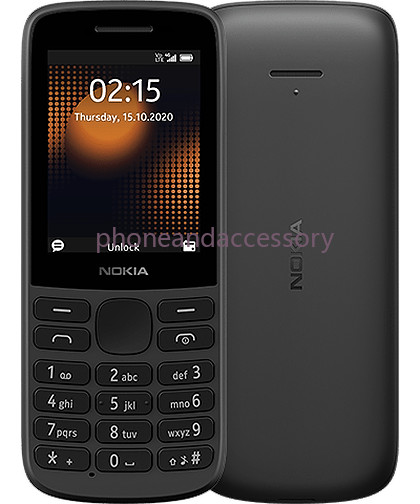 Unlocked Nokia 215 4G Dual SIM 2.4 Inch Bluetooth FM Radio 1150mAh Global phone