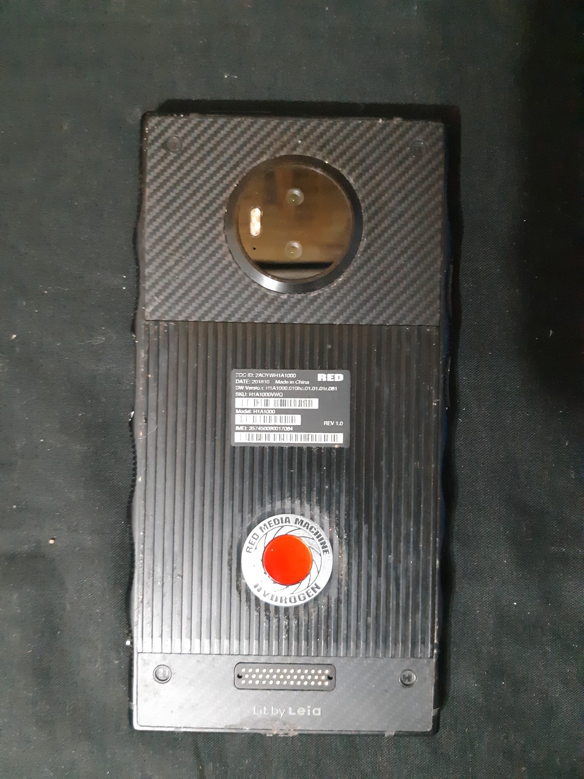 Red Media Machine Hydrogen Verizon Phone H1A1000