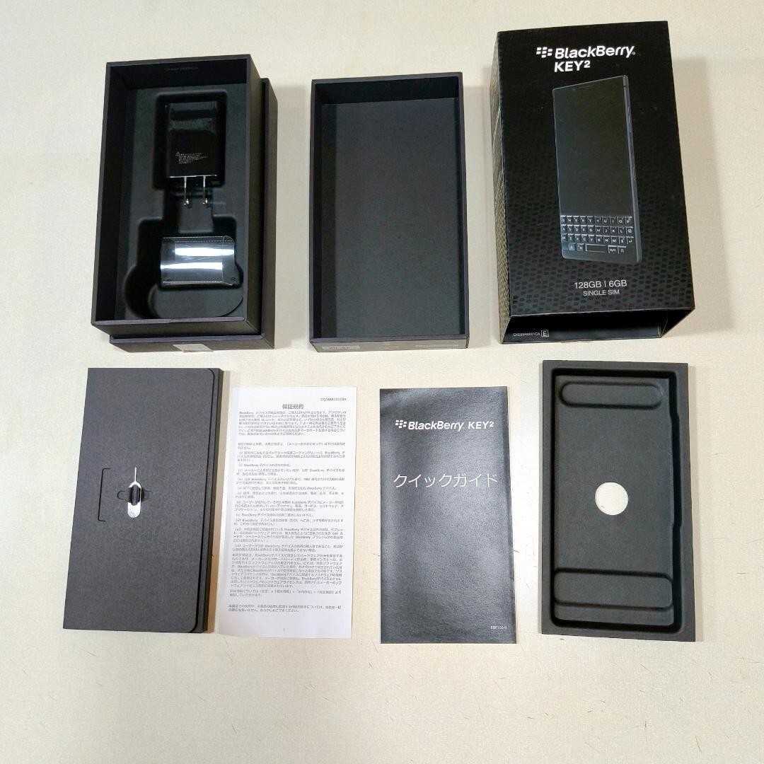 Blackberry Key2 BBF100-9 Black Ram 6GB Rom 128GB Unlocked SIM Free Used