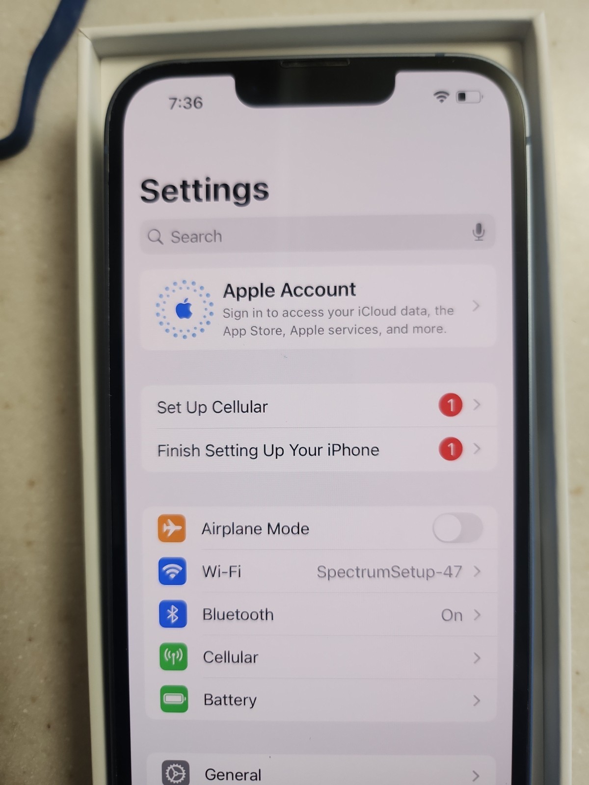 🔥 NEW IN BOX APPLE IPHONE 14 256GB 6.1 in UNLOCKED GSM+CDMA 100% Battery