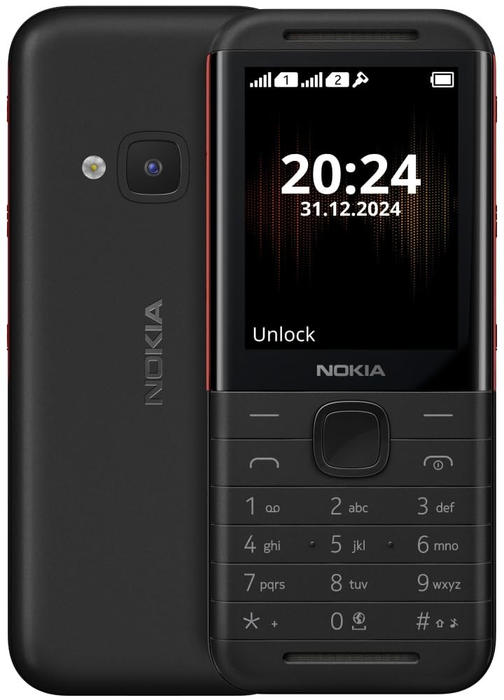 🔥Nokia 5310 Black Dual SIM Keypad Mobile Phone | MP3 Player,Wireless FM Radio🔥