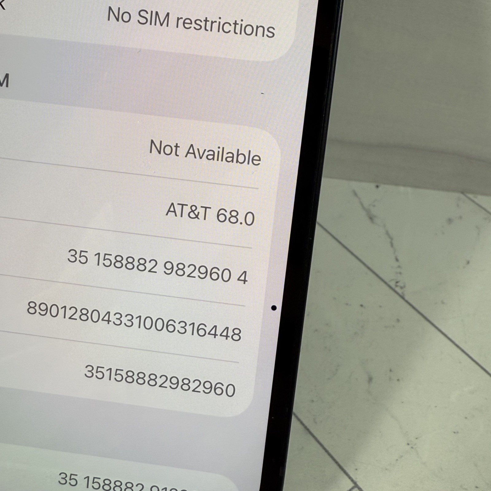 Apple iPhone 12 256 GB Midnight A2172 Unlocked *READ DETAILS* #H44