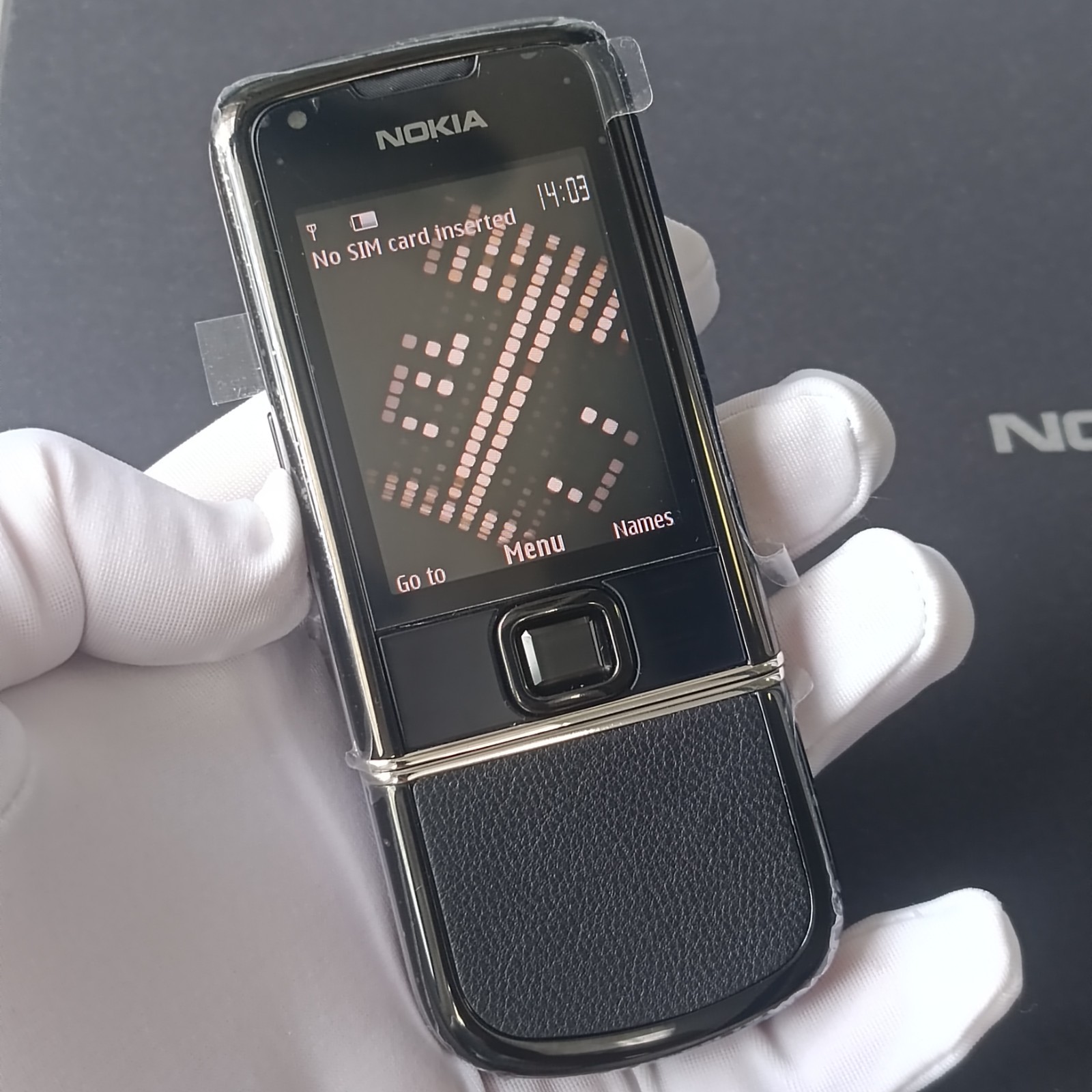 GENUINE NOKIA 8800e SAPPHIRE ARTE BLACK 1GB UNLOCKED 8800e-1 RM-233 MOBILE PHONE