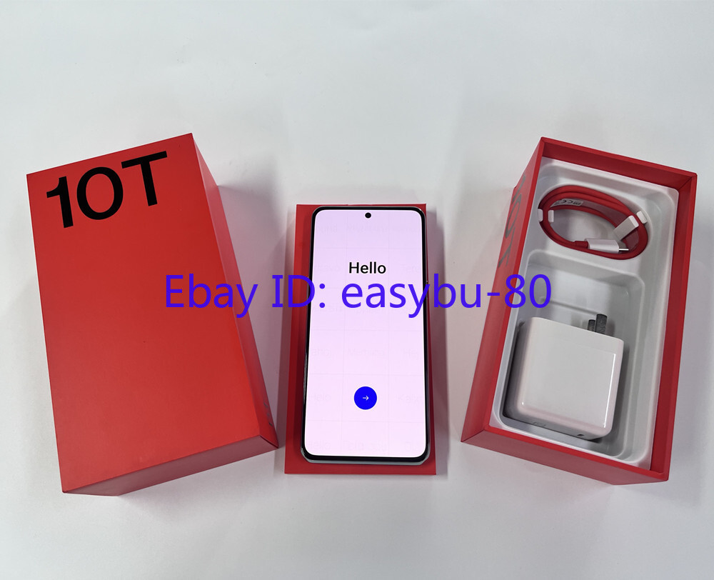 OnePlus 10T 5G DualSIM (RAM 12/16GB, 256/512GB) 6.7″50MP Camera Googleplay Phone