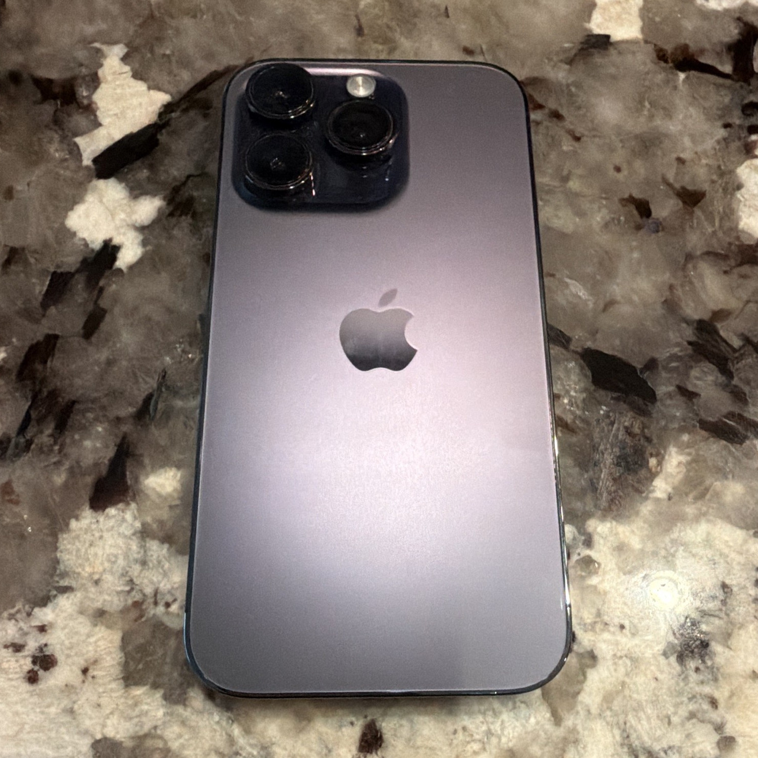 Apple iPhone 14 Pro 128GB Purple 48MP A16 iOS GSM Wi‑Fi NFC A2650