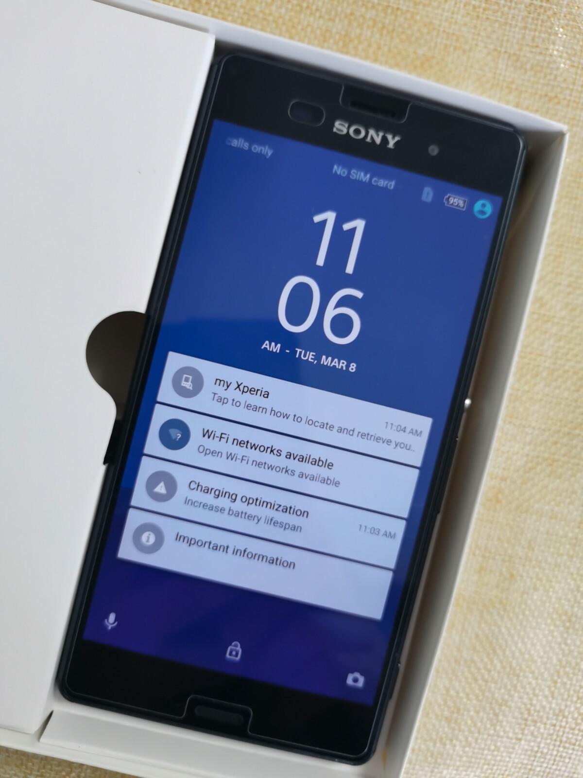 Sony Xperia Z3 D6603 5.2″ 3GB RAM 16GB 2.5GHz Quad-Core 20.7MP Smartphone Black