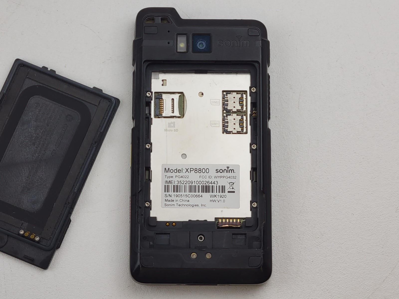 Sonim XP8 (XP8800) 64GB – Black (Verizon) Rugged Smartphone – Clean IMEI – H6606