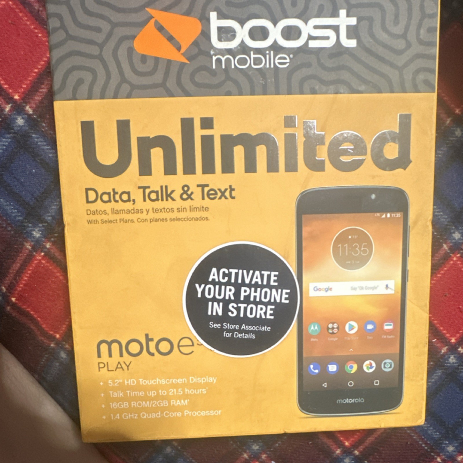Motorola, Coolpad, Alcatel, LG Prepaid 4G Smartphones Lot Black Touchscreen