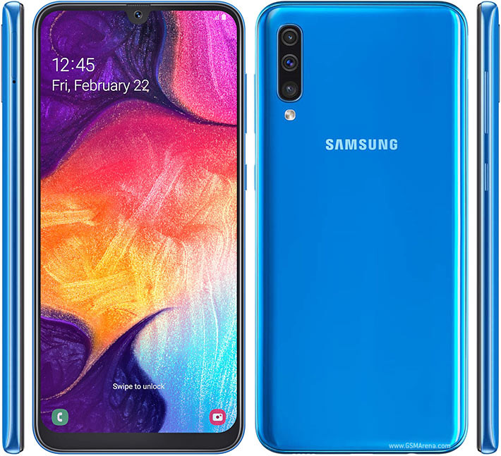 Unlocked Samsung Galaxy A50 SM-A505F/DS Dual SIM 128GB ROM -New Sealed Blue