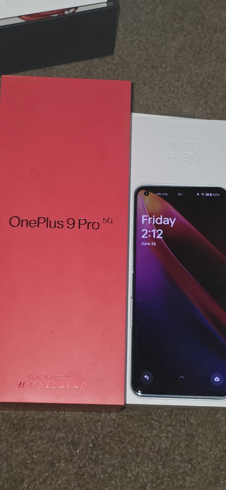 OnePlus 9 Pro 5G 256GB Gray 48MP Smartphone w/ Box