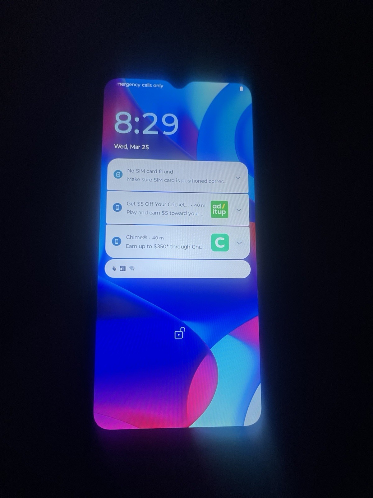 Motorola Moto G Pure 32GB Navy Blue Cricket Used