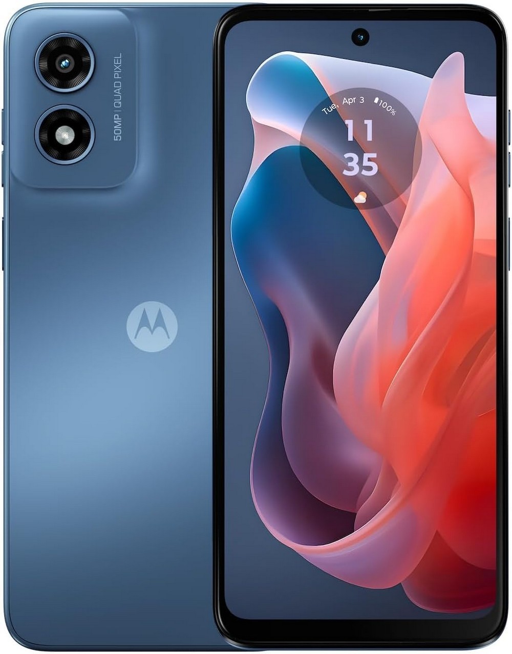 Motorola Moto G Play (2024), Fully Unlocked | 64GB, Blue, 6.5 in | Grade A+