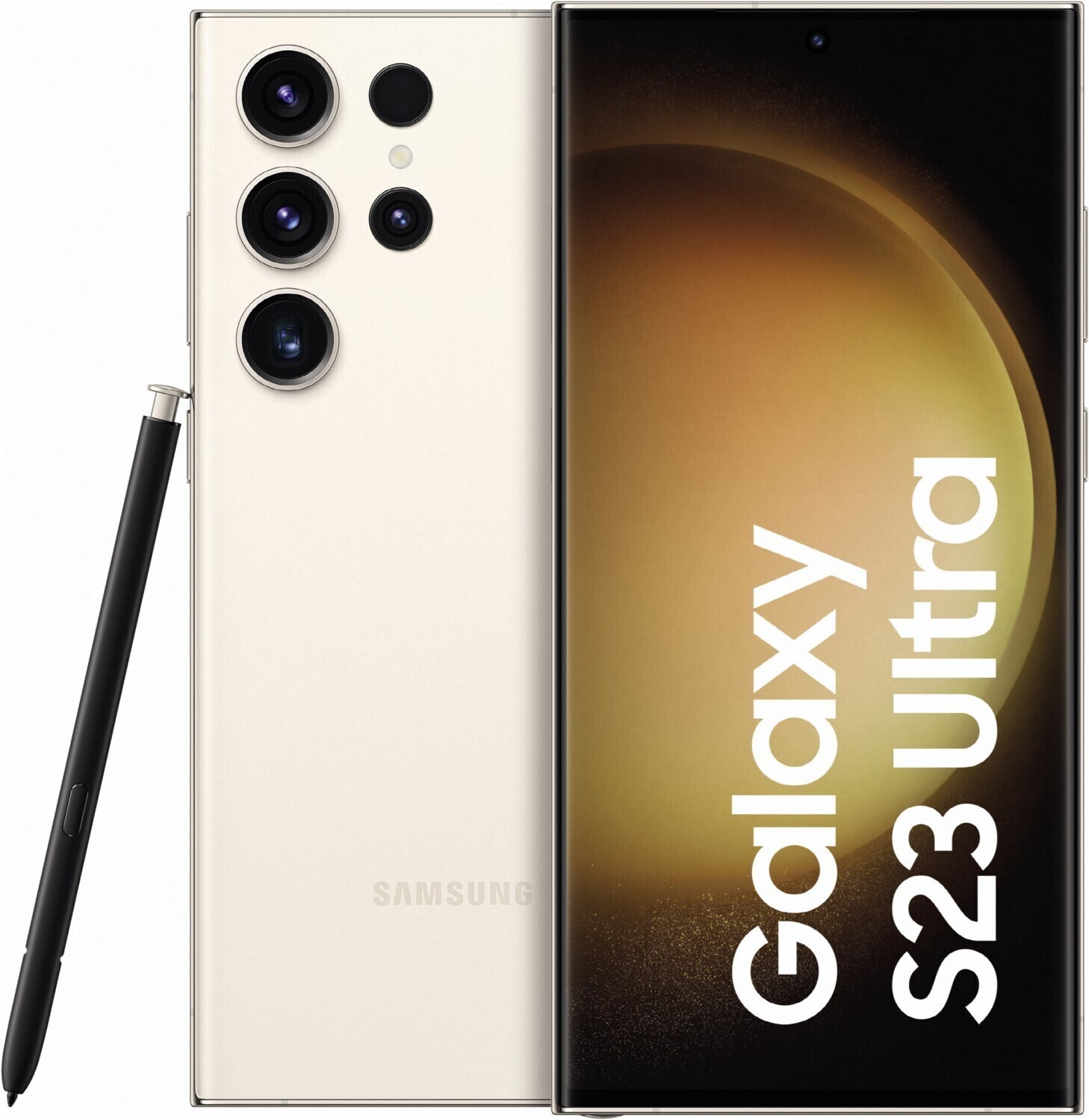 Samsung Galaxy S23 Ultra 5G SM-S918U1 512GB Cream Factory Unlocked US Stock