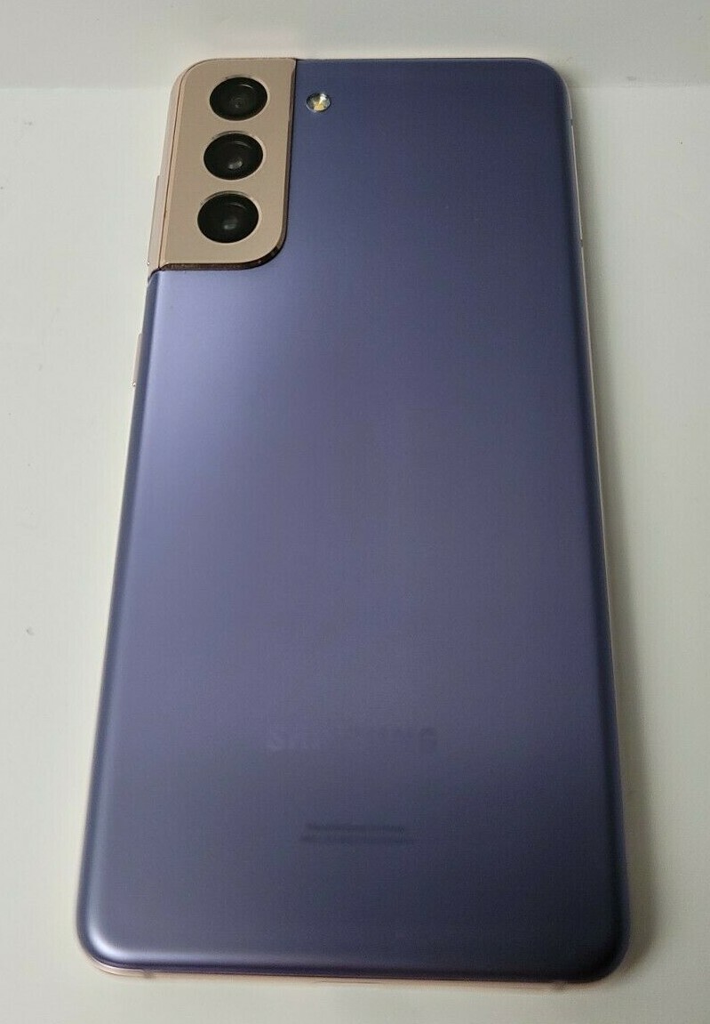 Samsung Galaxy S21 5G SM-G991U 128GB Phantom Violet Factory Unlocked GOOD!