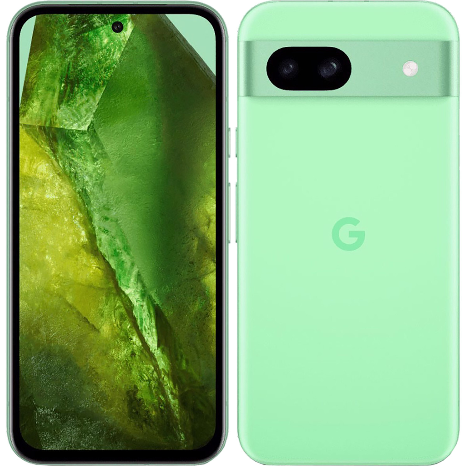 Google Pixel 8a 5G Aloe 128GB + 8GB Dual-SIM Factory Unlocked GSM NEW
