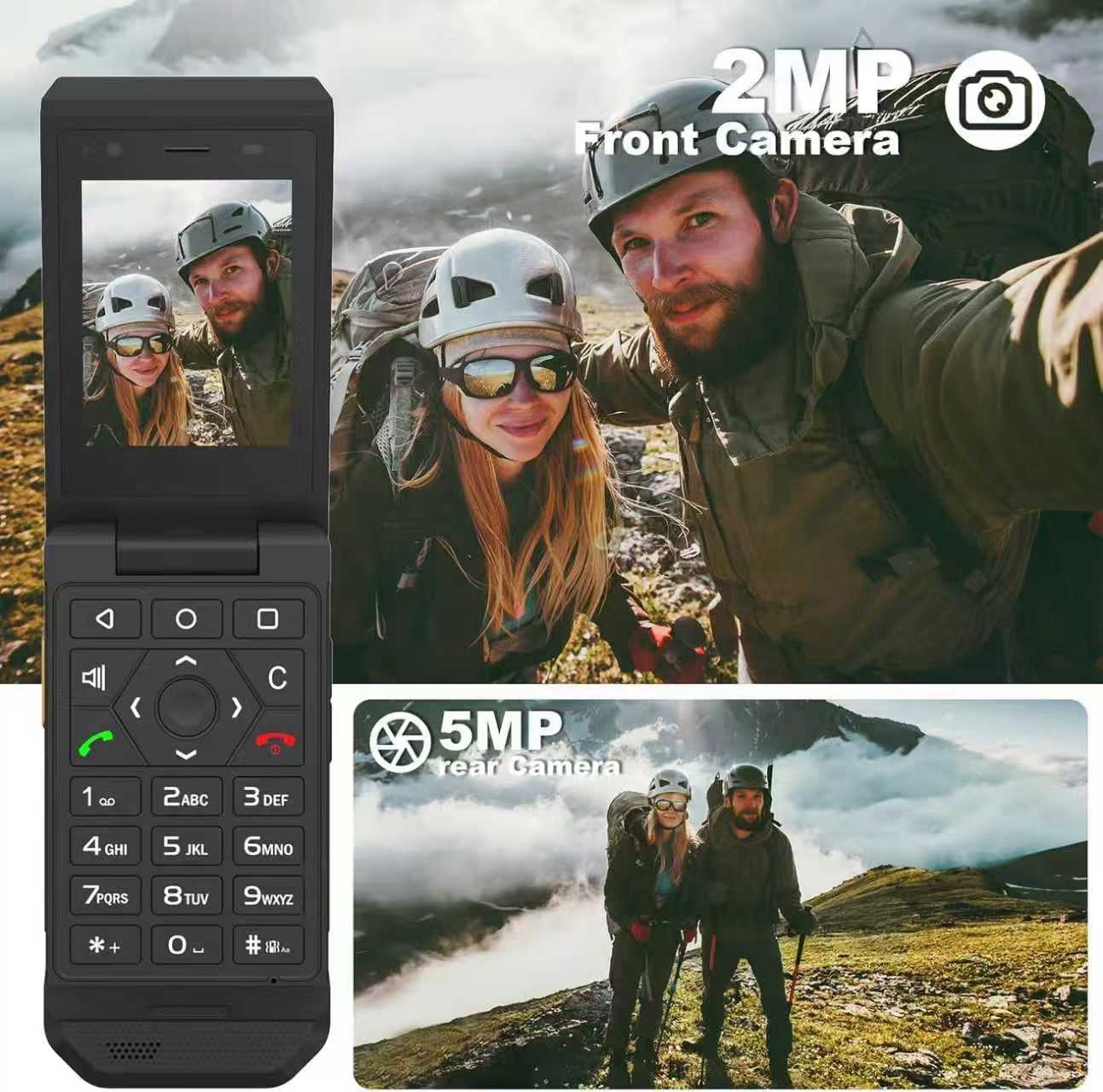 Cat S22 Rugged Flip Smartphone 16GB, 2.8″ Touchscreen, Android 11 Unlocked New