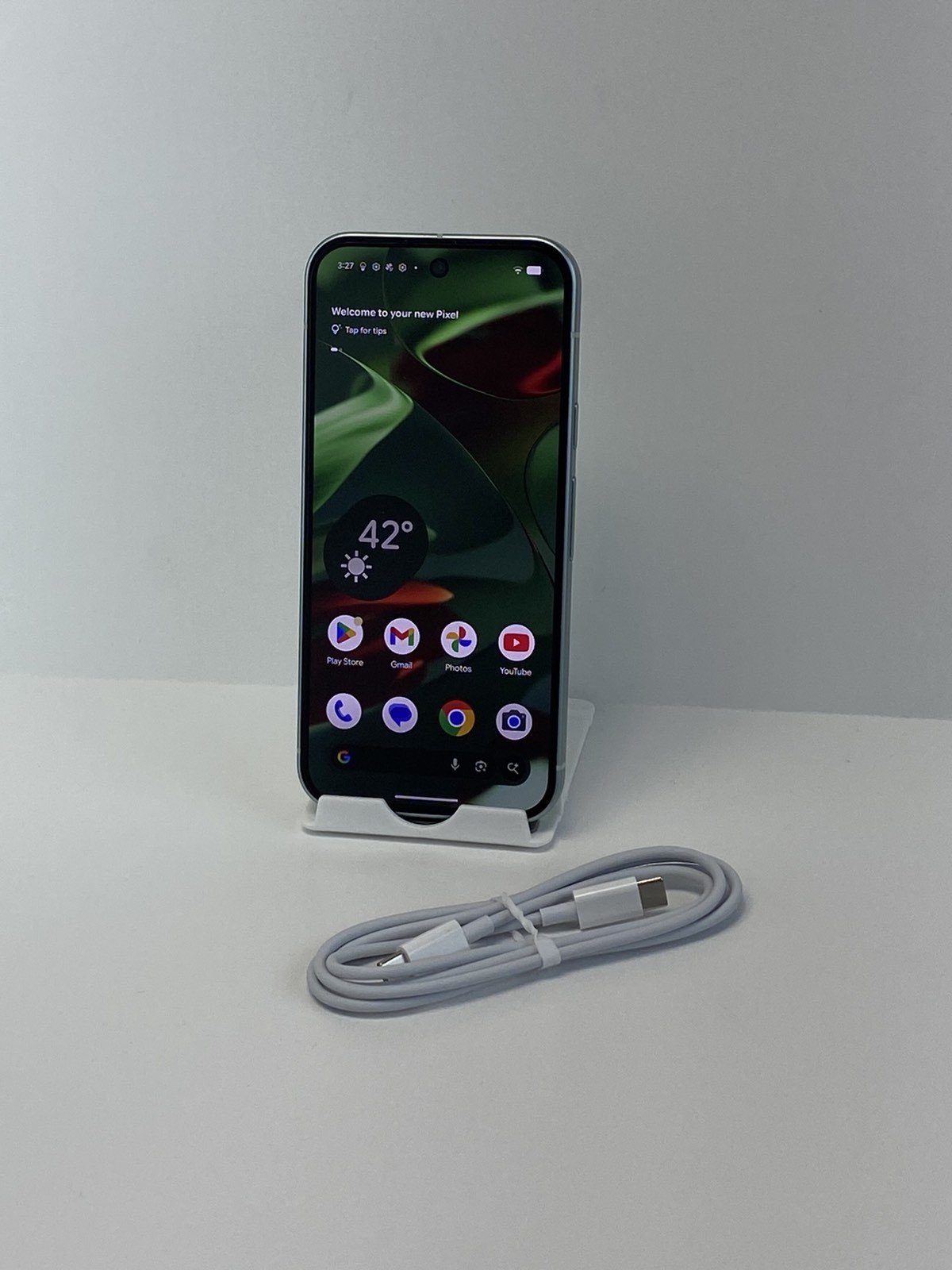 Google Pixel 9 G2YBB 128GB Wintergreen Works on T-Mobile Carriers Clean IMEI