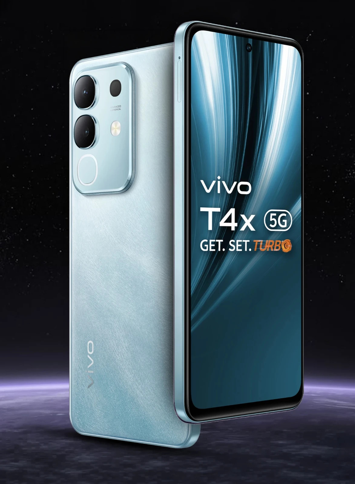 vivo T4X 5G (Blue 256GB 8GB) 6.72″ Dimensity 7300 5G Processor Global Version