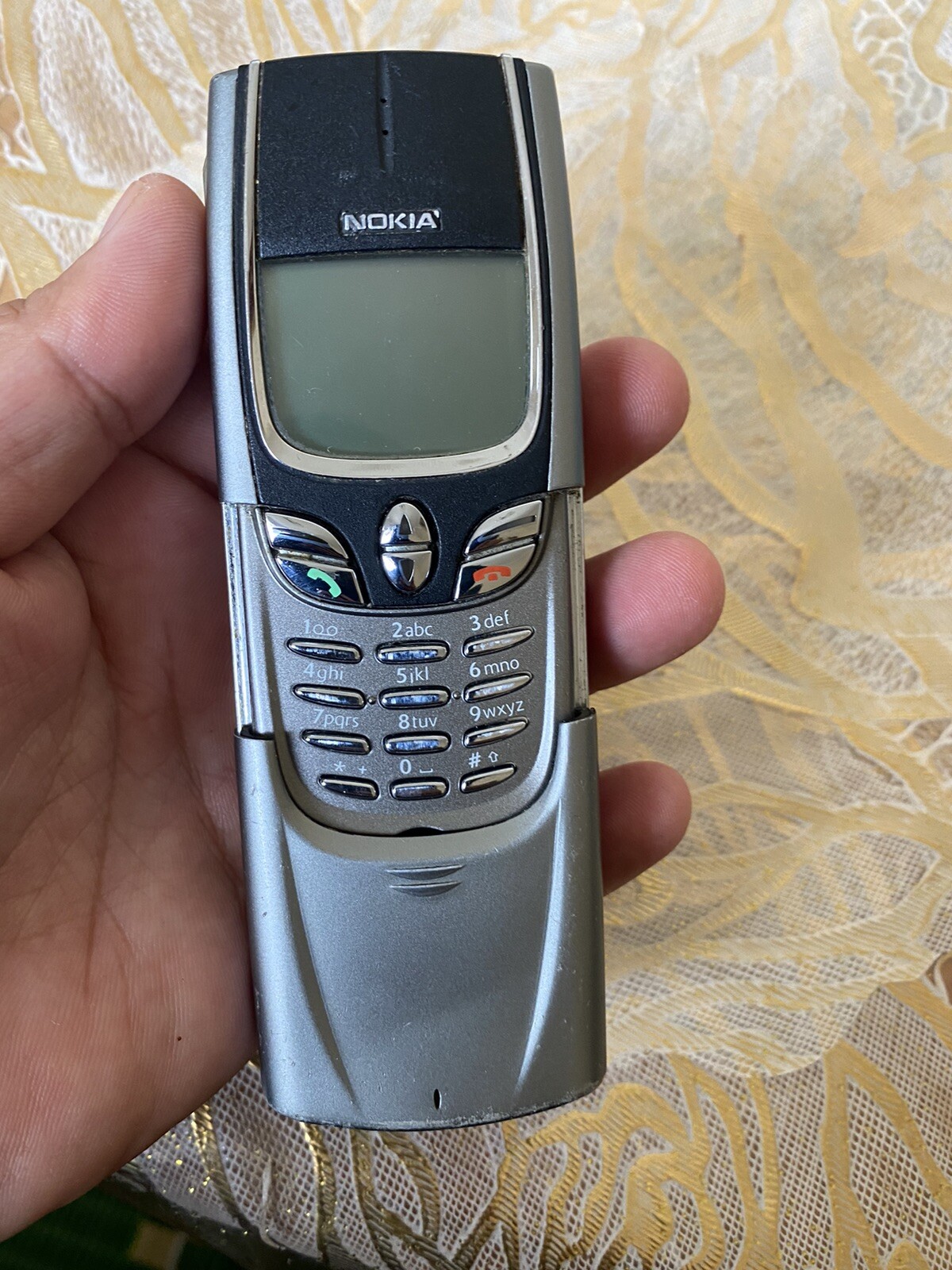 Nokia 8850 – Gray (Unlocked) Used – Rare Working