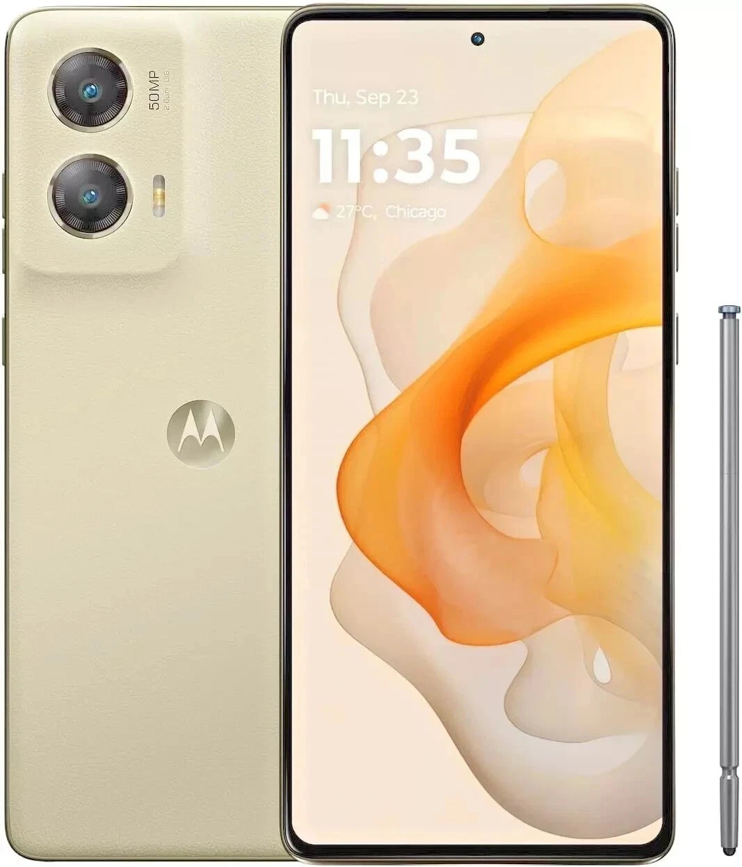 Motorola Moto G Stylus 5G (2024) XT2419 128GB 8GB Cricket Locked Gold Very Good