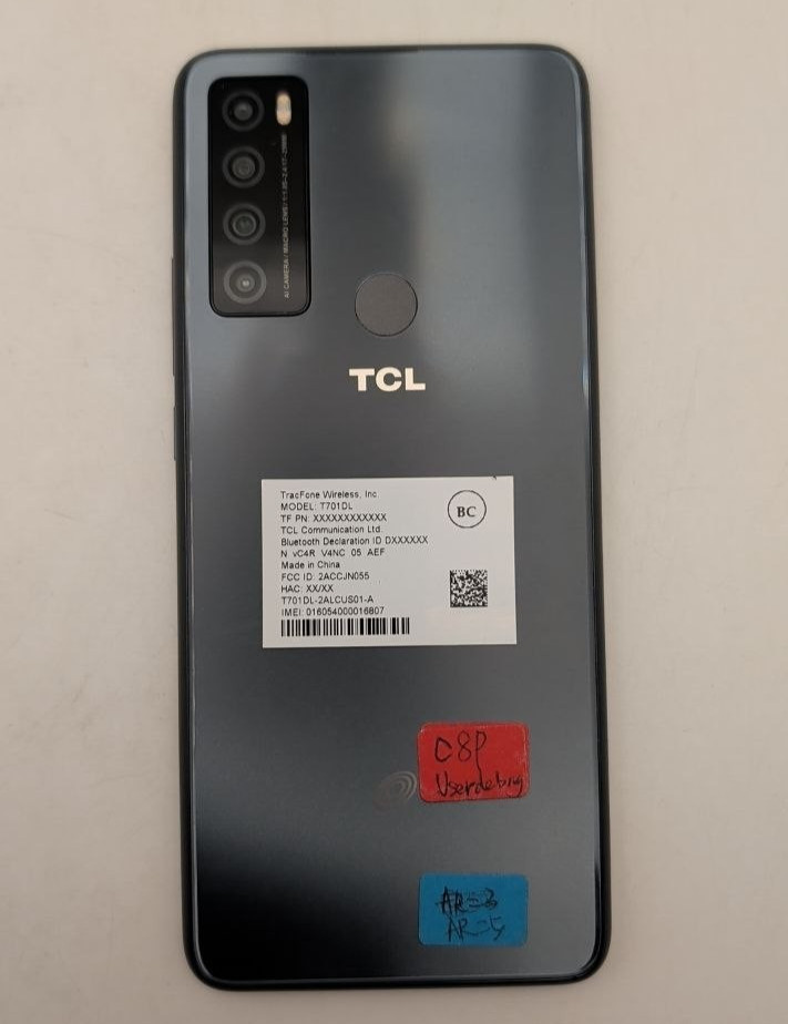 TCL 30 XL Smartphone 6.82″ HD 64GB 4G LTE Android TracFone 50MP Quad Camera